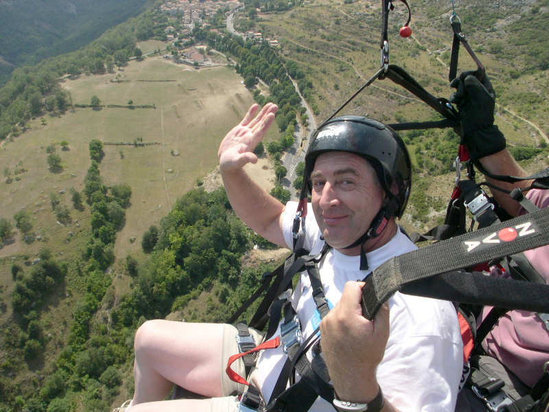 Vol en parapente